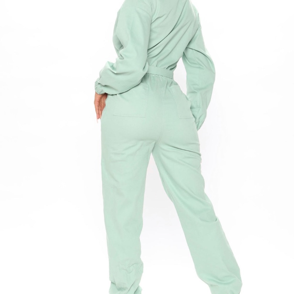 Mint green jumper